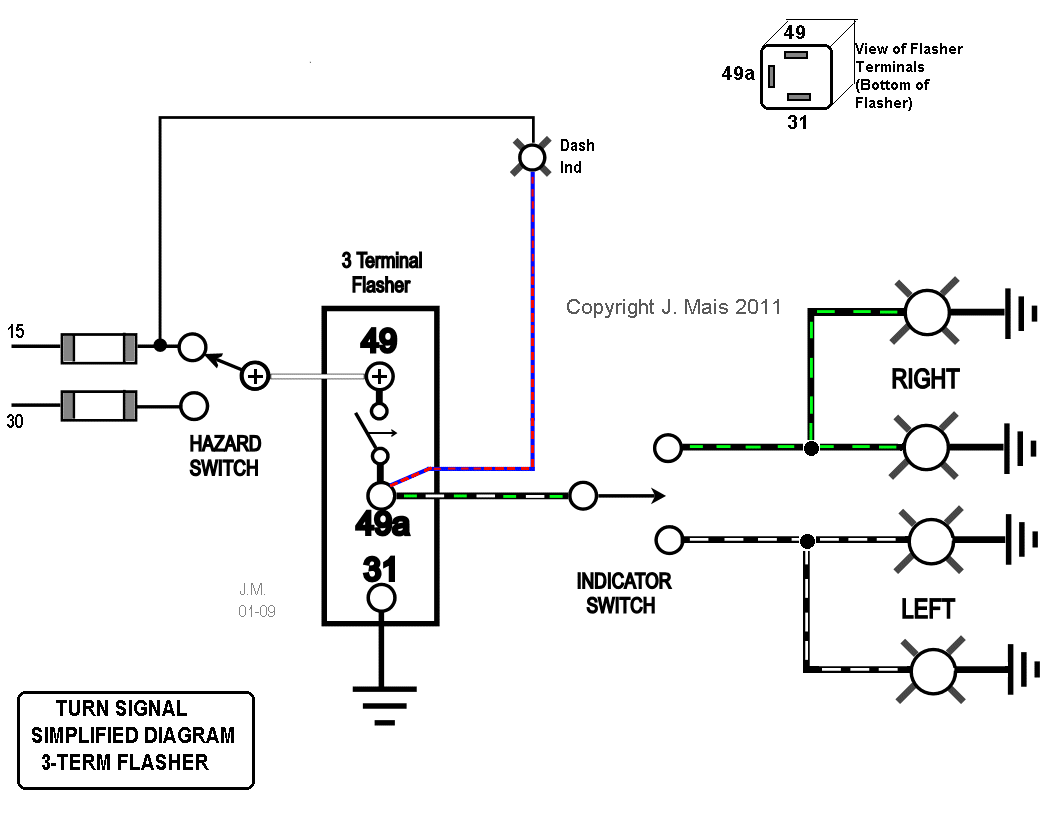 Turn signal light dim - Rennlist - Porsche Discussion Forums dayton 3 phase motor wiring diagram wires 
